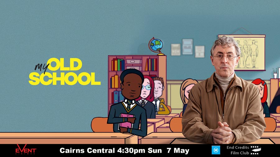 EndCreditsFilm's tweet photo. The astonishing true story of Scotland's most notorious imposter.
Jono McLeod returns to his old school for a nostalgic look at the strange but true story of his former classmate.
Utilising the talents of Alan Cumming, MY OLD SCHOOL offers more than one surprise along the way. https://t.co/cVBkEMB3yz