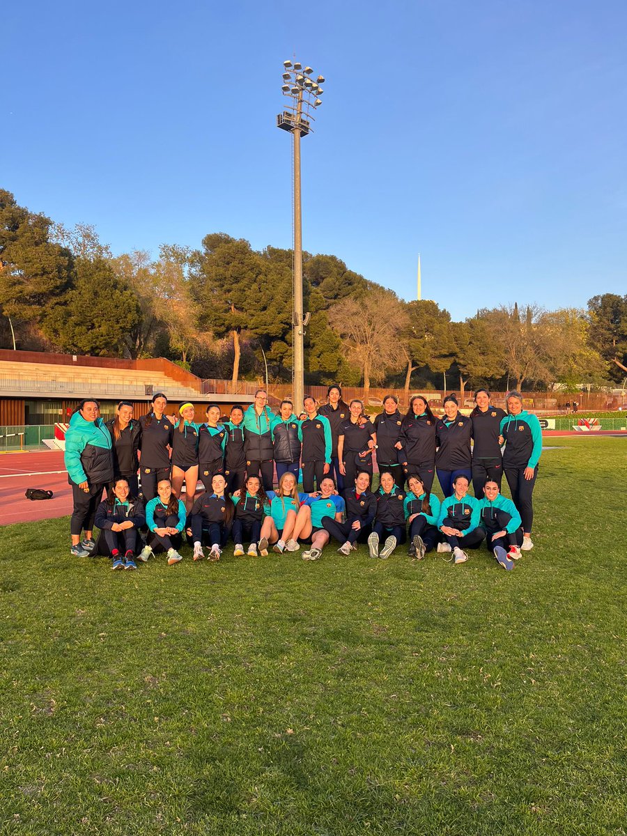 🥇 L’equip d’Atletisme, primer classificat a la primera jornada del Campionat d’Espanya!

🏟️ Les proves es van disputar a l’Estadi Joan Serrahima de Montjuïc.