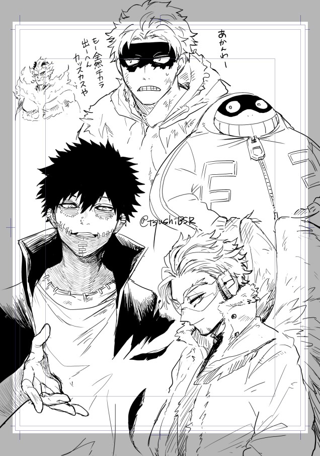 ヒロアカ
友だちの見たいって言ったキャラと自分の好きなキャラ 