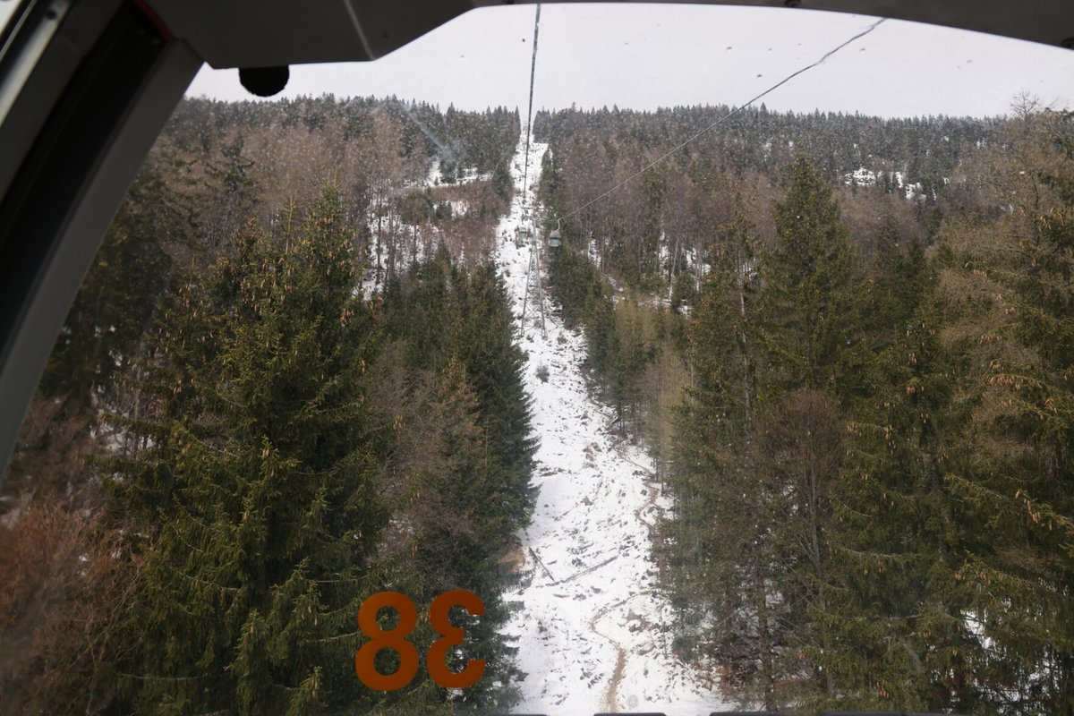 Mit der Seilbahn am Schöckl #graz