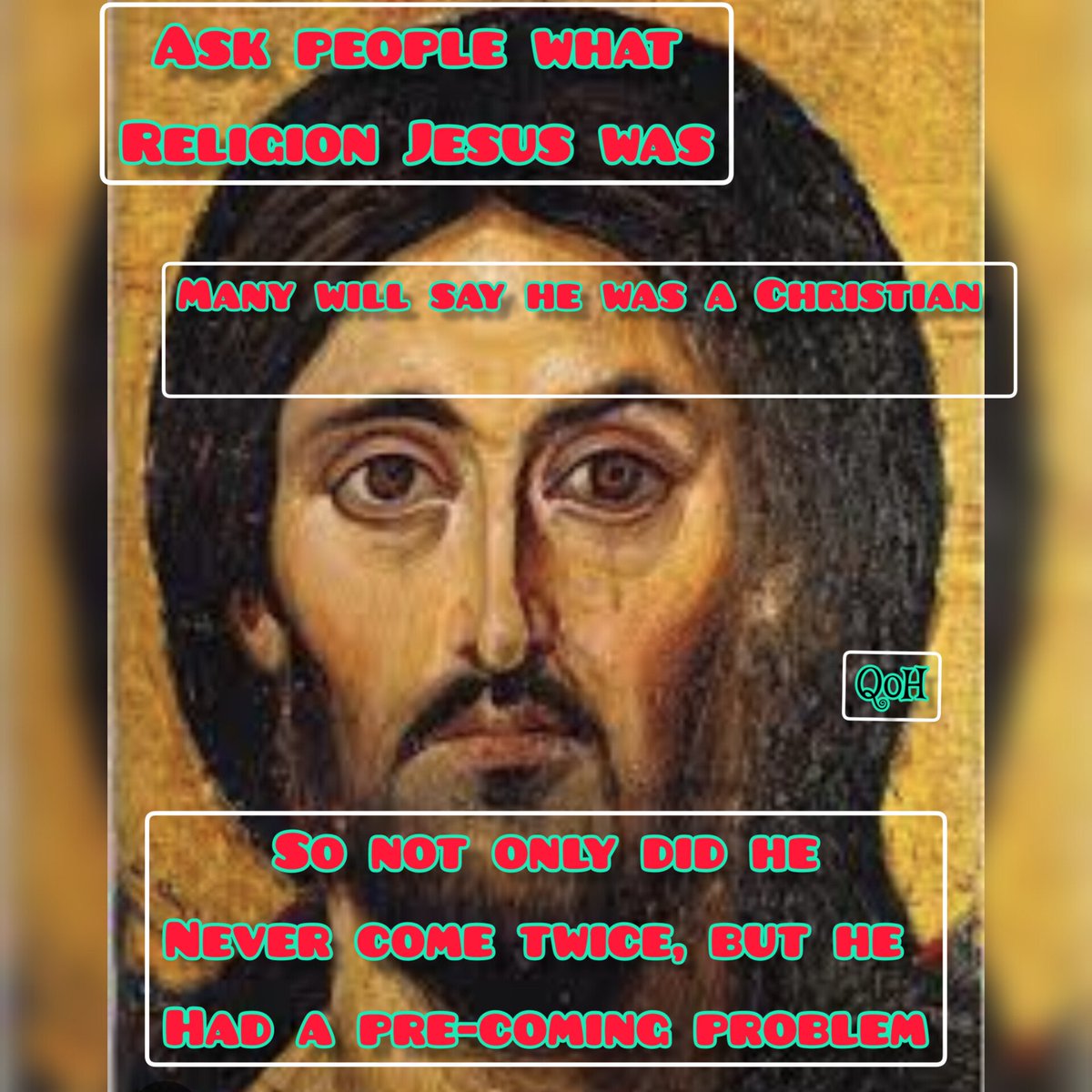 kizzymagpie's tweet photo. Come again Jesus...oh damn, ...#JesusChrist #JesusIsComingSoon #Jesus #religion #Christianity #QoH https://t.co/SmztQegVbu