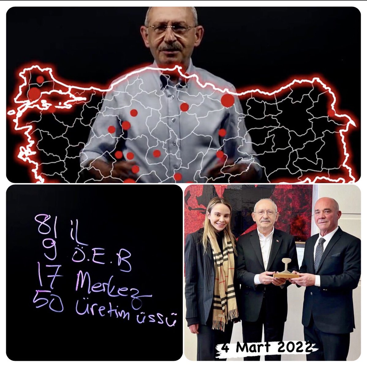 Sanki, dünyada benzersiz bir proje açıklanacak gibi.🧐
9 Yeni Endüstri Bölgesi (YŞ)
Kimin fikri olabilir ki? 😜🙏
<a href="/kilicdarogluk/">Kemal Kılıçdaroğlu</a> #kemalkilicdaroglu #SanSöz #Başlıyoruz