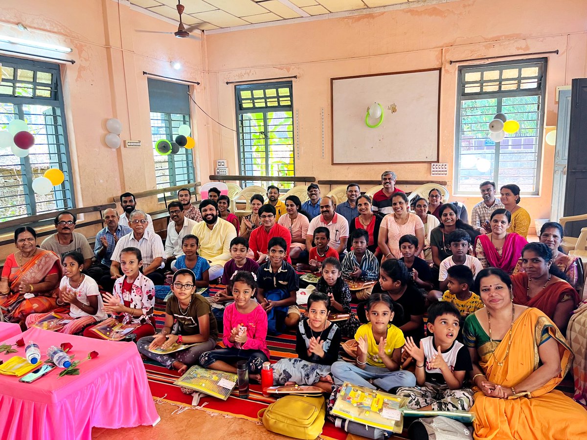 ProfSRK's tweet photo. Delivered key note address at the inauguration of 8 days long #FreeSummerCamp today morning at @NorthSchoolUdp. My good Friend, Leading Businessman Er @ajaypshetty Ji inaugurated the #SummerCamp. 45 students hav registered for the Summer Camp
#NorthSchoolUdupi #ನಮ್ಮಶಾಲೆನಮ್ಮಹೆಮ್ಮೆ https://t.co/gxHIChVwhq