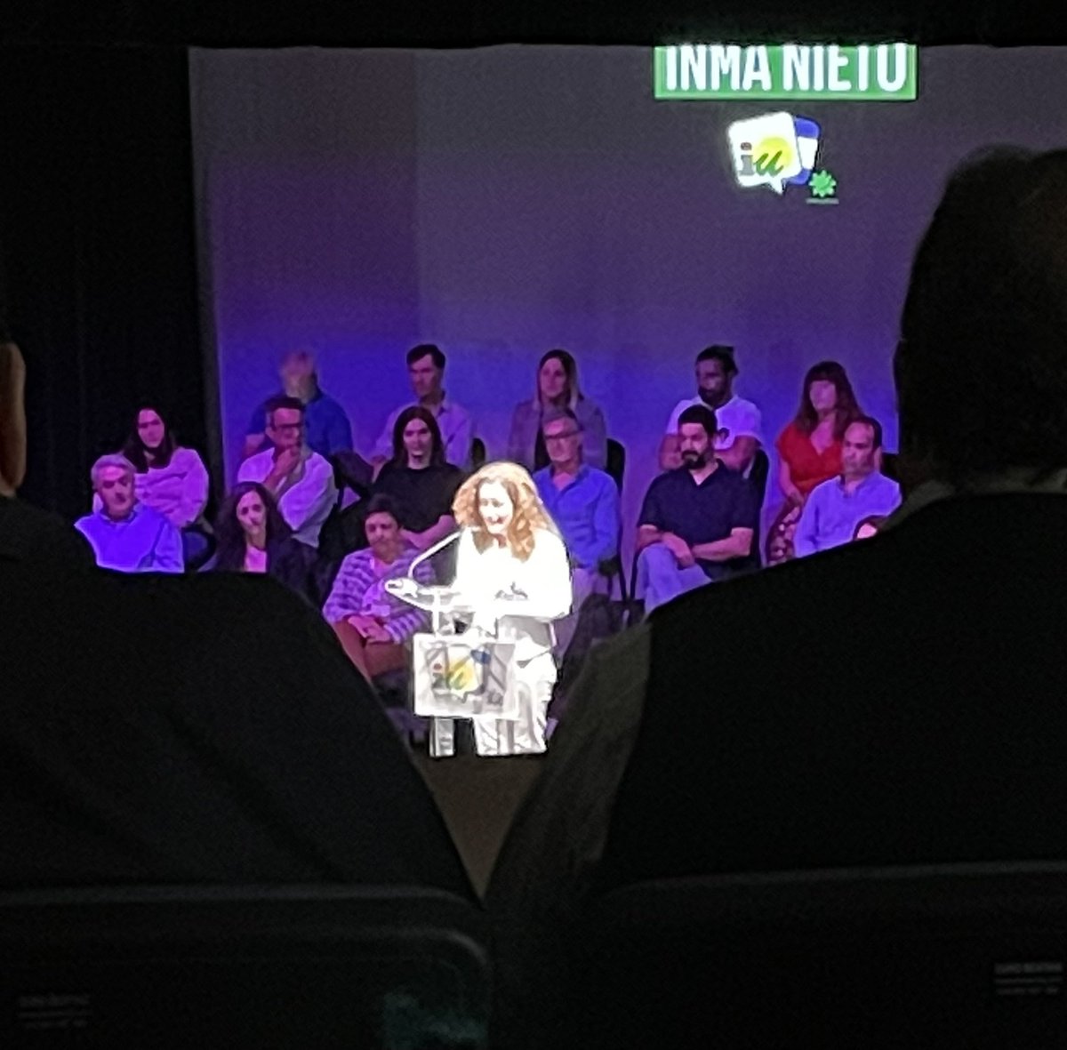 IniciativadAND's tweet photo. Interviene @InmaNietoC en la presentación de #PacoAlgaba y la candidatura de coalición @iuelviso @Iniciativa_SEV Trabajando por El Viso https://t.co/UhEnQ1PJ24