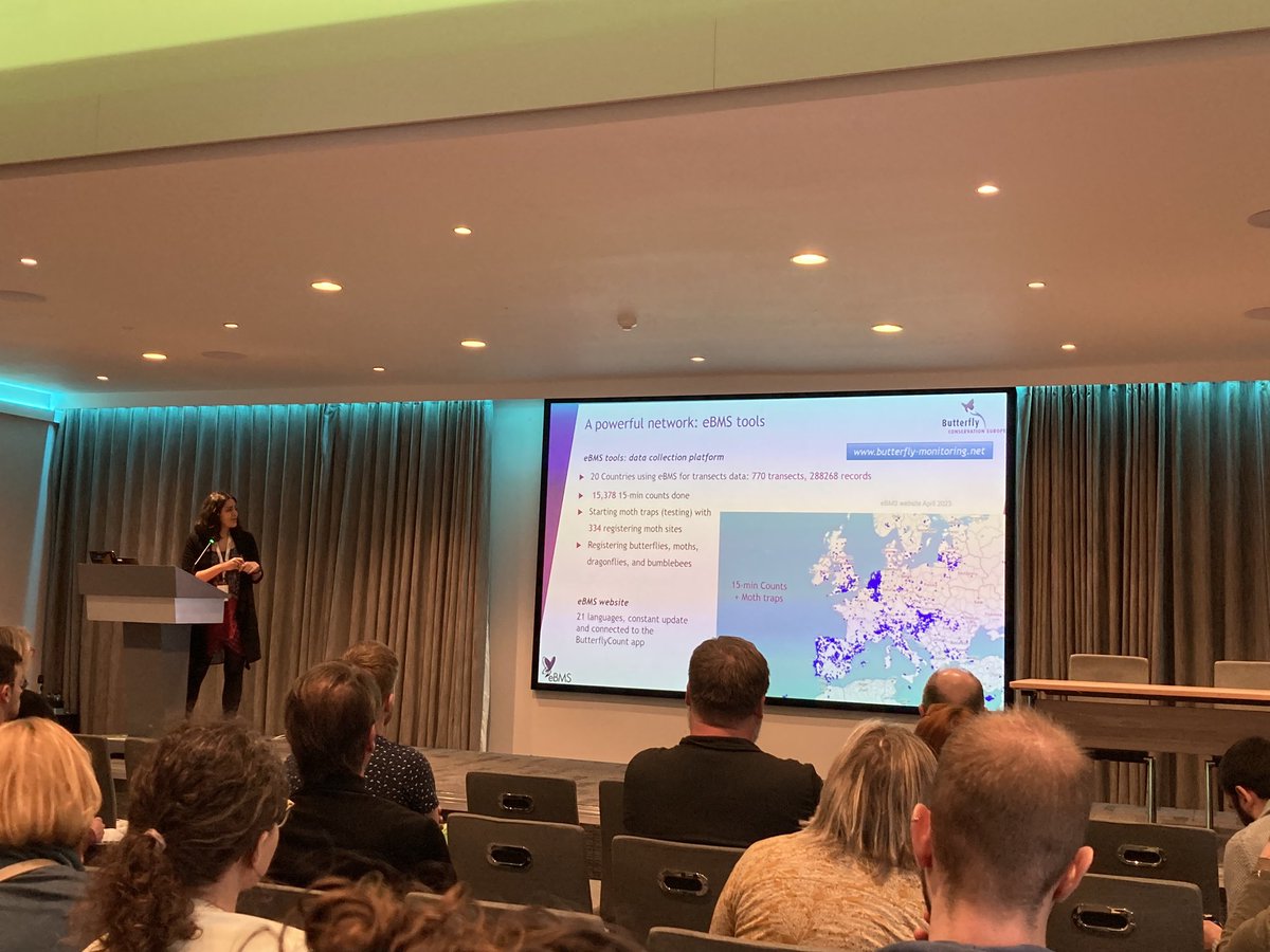 UKLadybirds's tweet photo. Inspiring to see #eBMS @europebutterfly in numbers - amazing network with volunteers documenting and addressing biodiversity change across Europe and beyond @UK_CEH @savebutterflies https://t.co/wWNDmBxW82