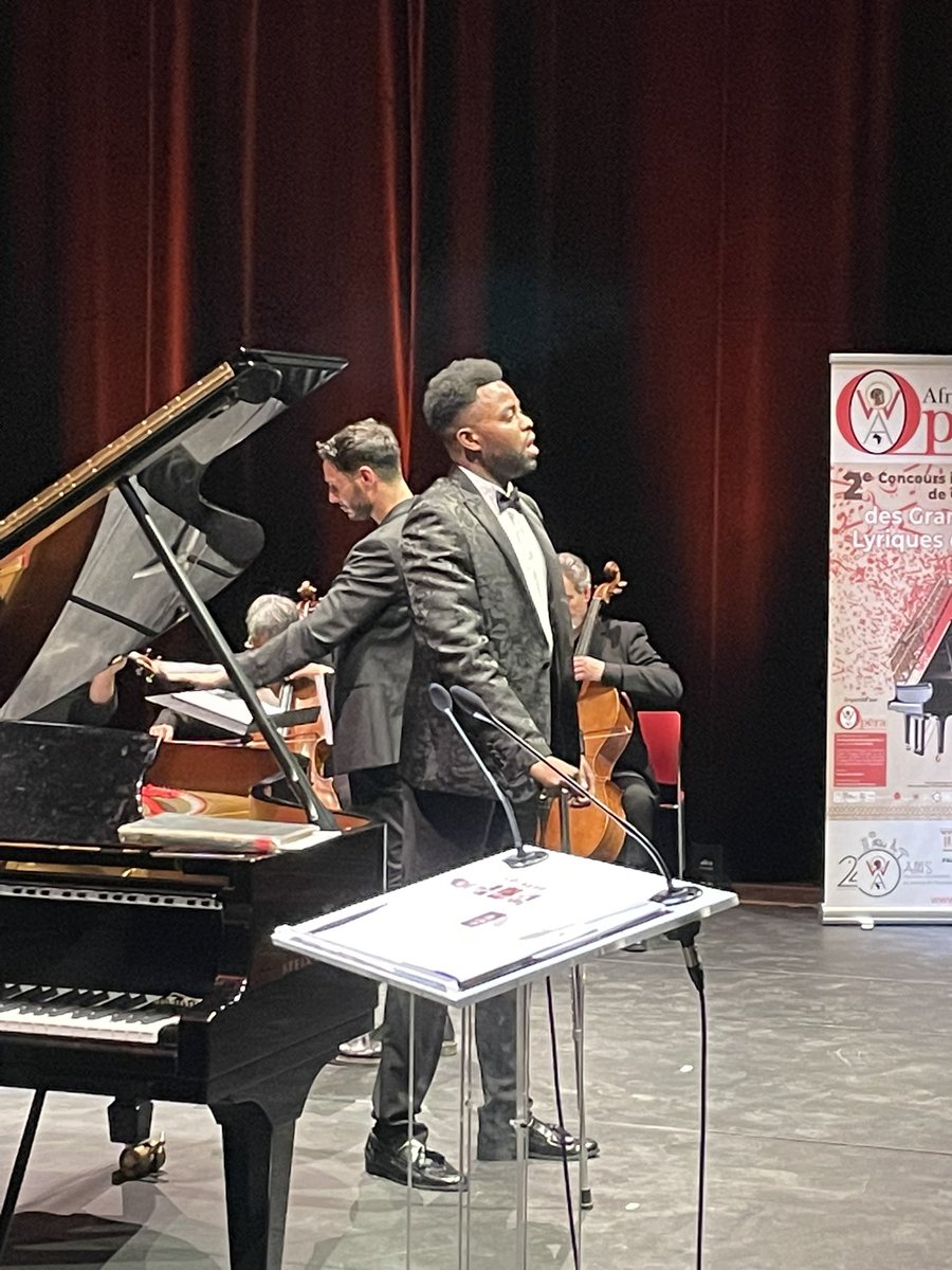 AfricaLyric's tweet photo. Le Concours International des Voix Lyriques d’Afrique 2023 a tenu toutes ses promesses ! ♥️🎶 https://t.co/6QpgHQWg2N
