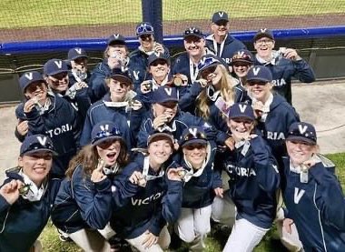 amymccann's tweet image. Epic week at 2023 Aussie Women’s Nationals 🇦🇺⚾️

🥈🥉 loving Vic being the only state to win medals at both Women’s &amp;amp; Youth Champs

💫 felt young again watching 6 Vic rookies &amp;amp; 6 Vic teenagers

#AWC2023 #womensbaseball