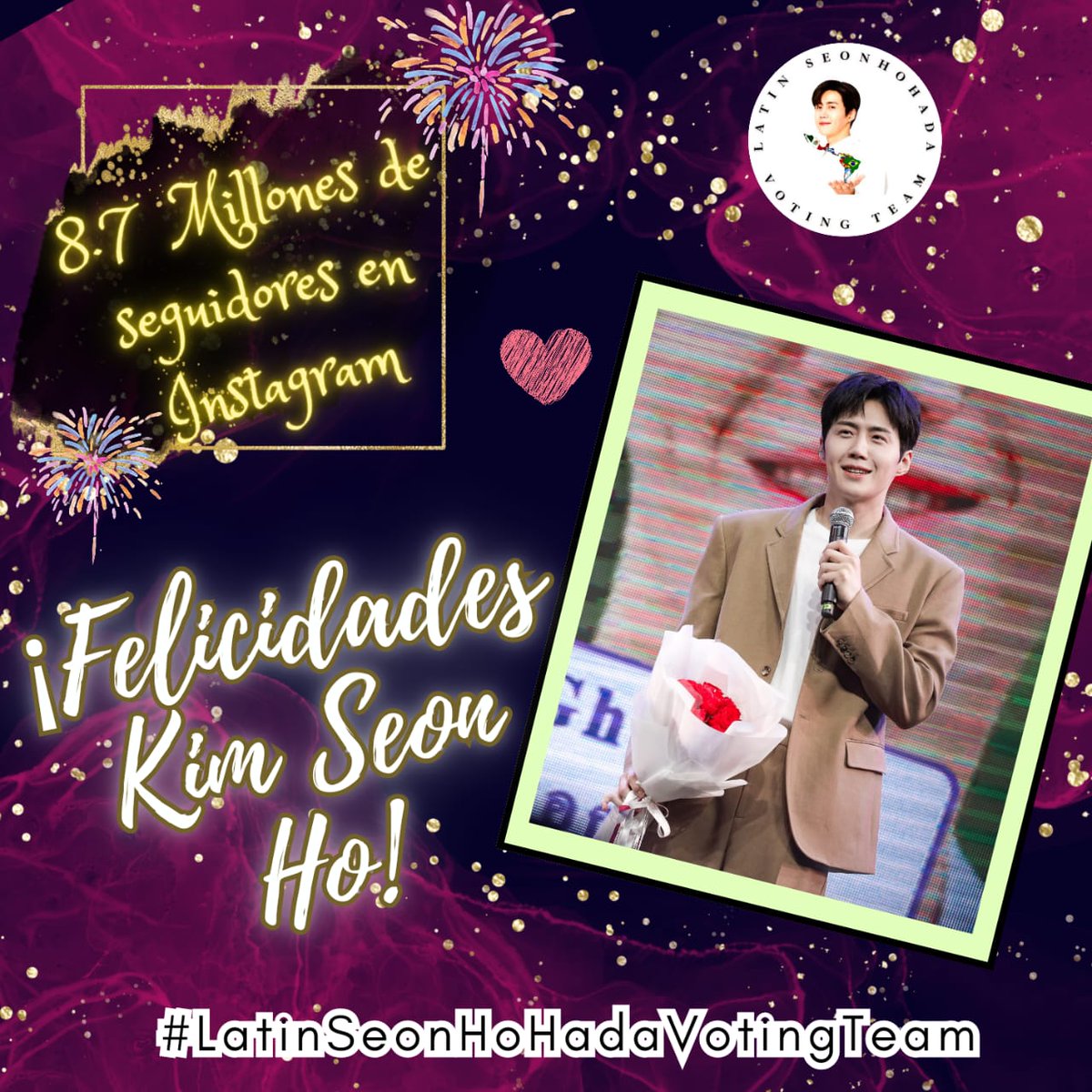 latinseonhohada's tweet photo. Buen día, SeonHoHada.

✅️Compartimos la foto del día y la foto caliente.
✅️Gif: https://t.co/1SFDgyBeNf
✅️300♡ en cualquier idioma

#Happy8.7M ◡̈         
#KimSeonho #김선호 💙
#LatinSeonHoHadaVotingTeam 💪 https://t.co/JghToV50PI