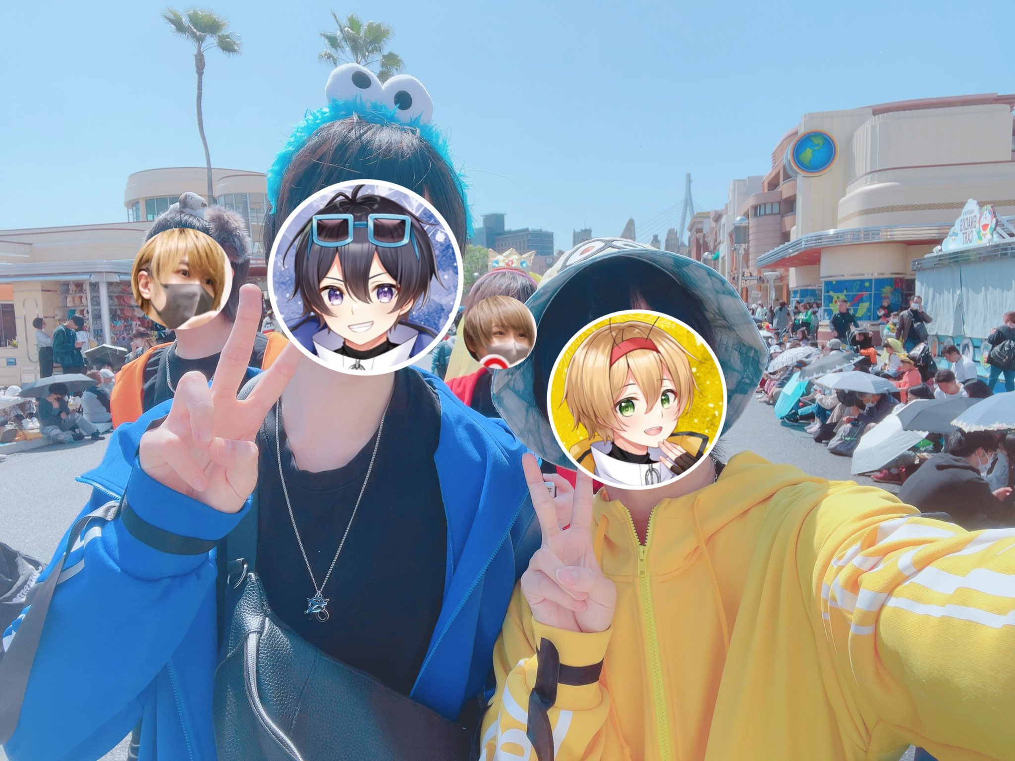ちょこれーとらびっつ(ちょこらび) かにちゃん(黄色) ポケカメン