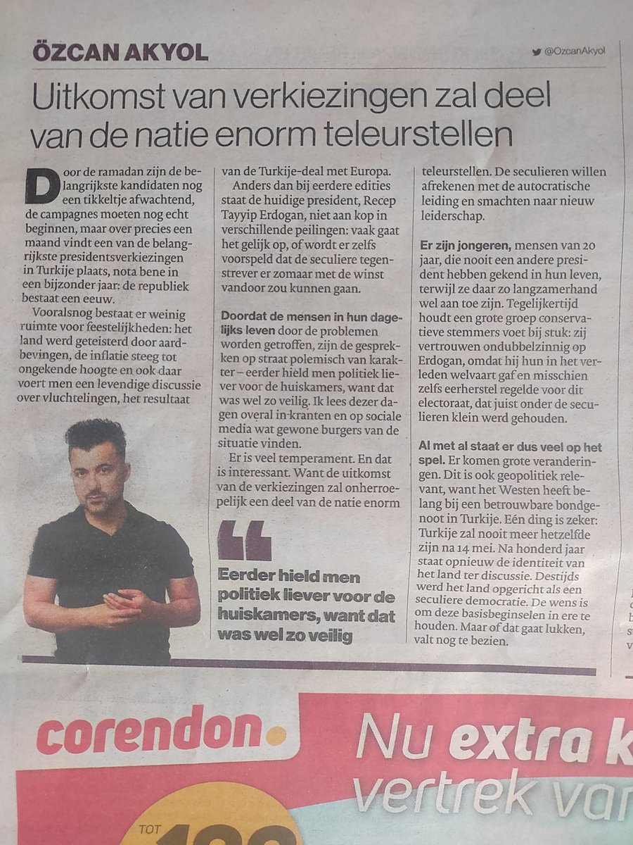 Spannende tijden voor Turkije en de wereld, 100 jaar na het Verdrag van Lausanne. Op zich zeer begrijpelijk en behoorlijk objectief opgetekend <a href="/OzcanAkyol/">Özcan Akyol</a>. Wellicht kun je in een volgend column meer aandacht besteden aan de historische context.