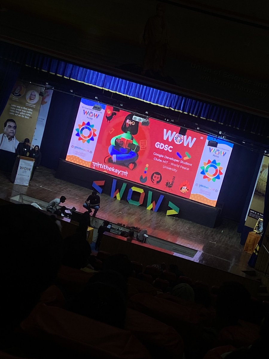 Aniruddha18M's tweet photo. Attended WoW Pune, an event organised by GDG Pune. Gathered amazing knowledge, met some of the industry experts. Special thanks to Karthik Padmanabhan sir.
GDSC WoW Pune
#gdscwow #gdsc #LetsWOWPune https://t.co/nKgns12IMb