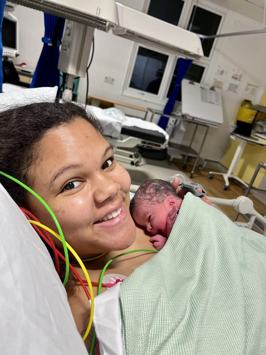 Chantzelle's tweet photo. 6 weeks early - Baby boy number 4 just couldn’t wait to join the madness. #Momademia #ThePhDParent https://t.co/yD6ENT5EkW
