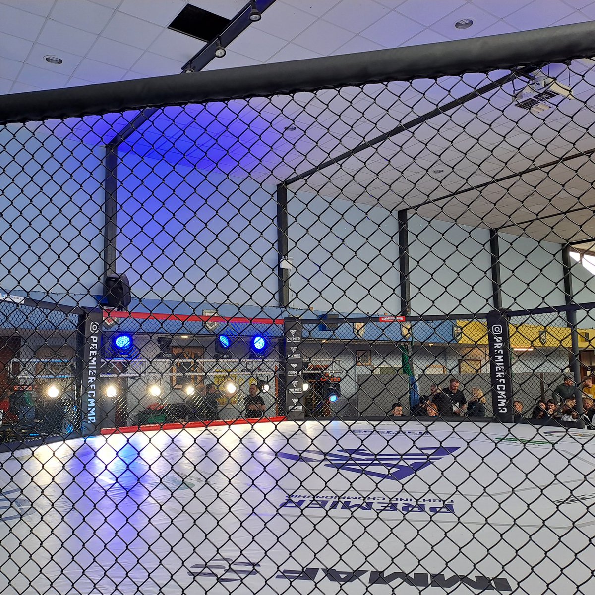 laurakildare's tweet photo. MMA show double header in Cork today with the #TrainAlta Cork finale this afternoon and #PremierFC6 tonight #PFC6. Great line-up of fights in the cage at St Finbarr's GAA. #MMA #IrishMMA #MMAjudge https://t.co/P9Nzn3jp9d