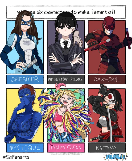 二枚目です!
#SixFanarts 