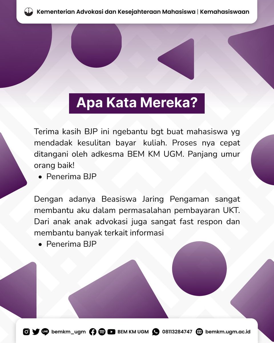 BEM KM UGM tweet media