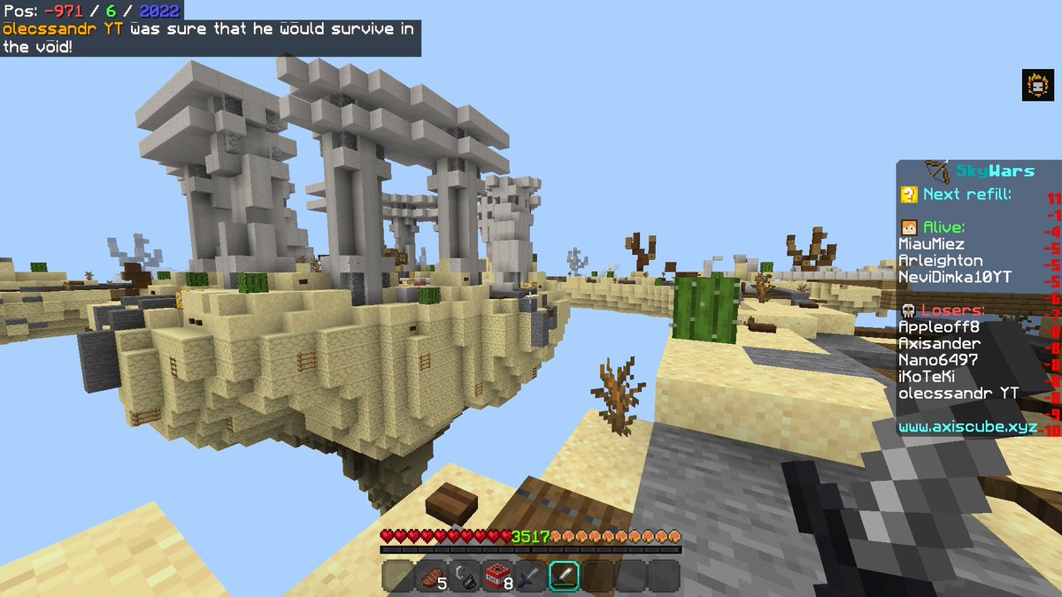 AxiscubeXYZ's tweet photo. Another epic map! It's one of our new maps that will arrive with version 1.3! Be ready to play it very soon. https://t.co/GBpAtwwAWR