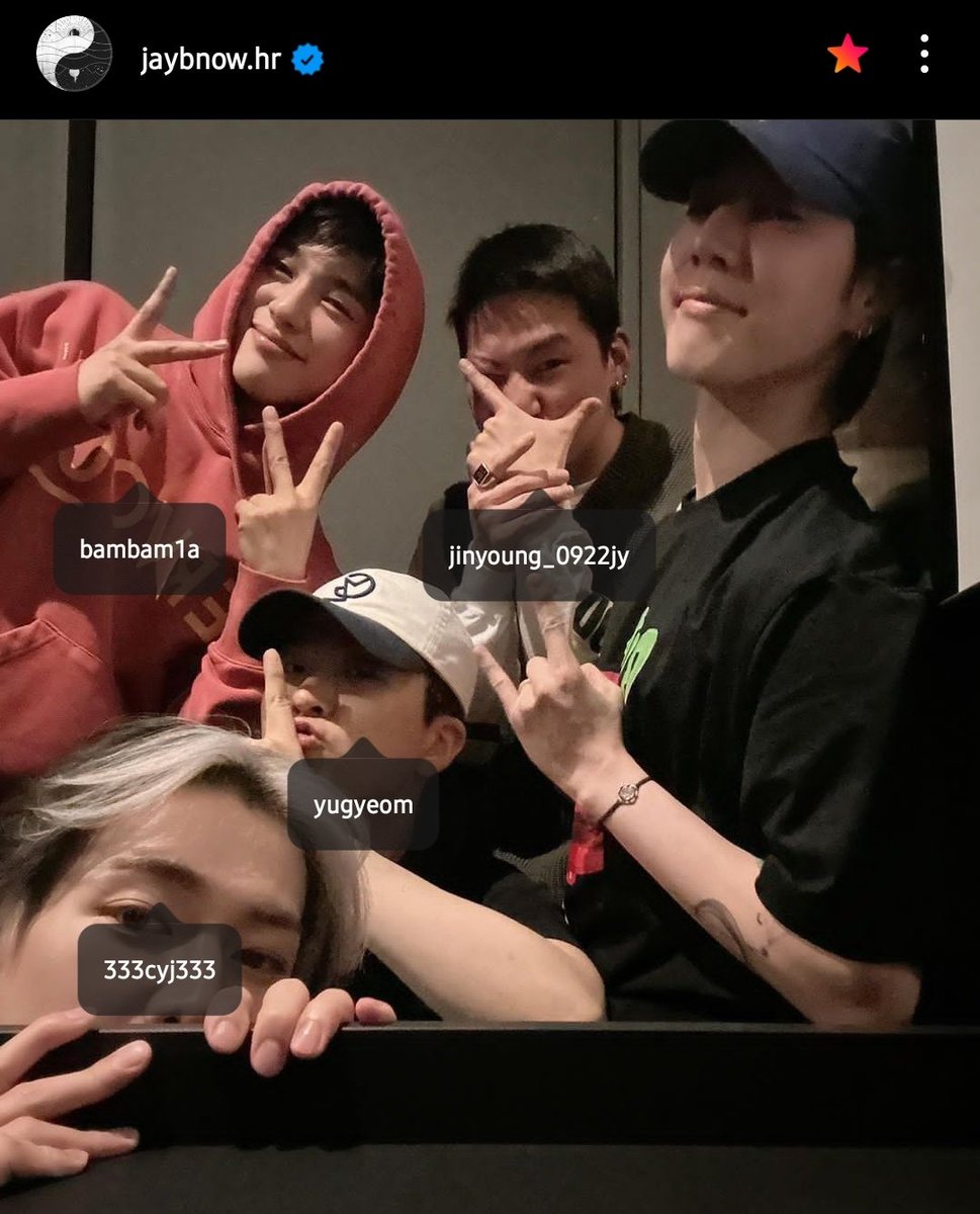 coconutverbena's tweet photo. Jaebeom's tagging tho 😂 https://t.co/3PweZwRmgA