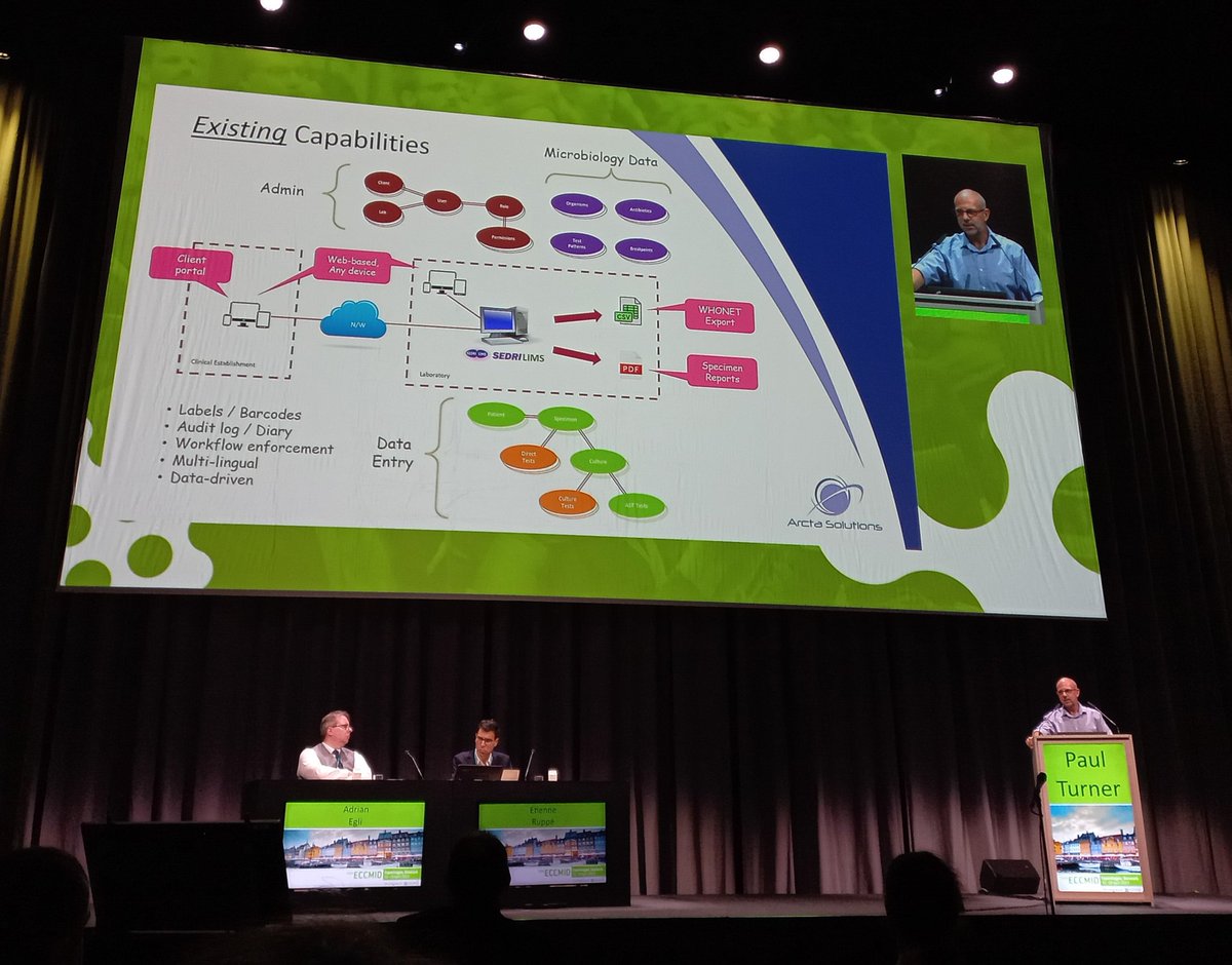 Tamalee Roberts (@tamaleeroberts) on Twitter photo Development and investment in functional microbiology LIMS is lacking, with most LIMS expensive with little IT support. #SEDRILIMS are working to develop a free LIMS that can be used in #LMICs and can also help with #AMR surveillance
<a href="/PaulTurnerMicro/">Paul Turner</a> #ECCMID23 Development and investment in functional microbiology LIMS is lacking, with most LIMS expensive with little IT support. #SEDRILIMS are working to develop a free LIMS that can be used in #LMICs and can also help with #AMR surveillance
<a href="/PaulTurnerMicro/">Paul Turner</a> #ECCMID23