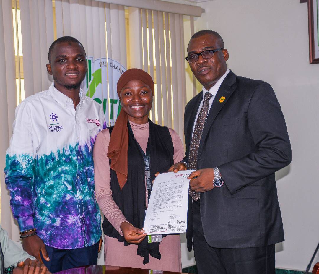 NigeriaMDIO's tweet photo. COURTESY VISIT TO CHAIRMAN, CHARTERED INSTITUTE OF TAXATION OF NIGERIA CITN
Rotaract Club of Gbagada alongside NIGEROTA committee visit Rotn. (Chief) Adeshina Adedayo mni, FCA, FCTI, ABR, Acis (Chairman, Chartered Institute of Taxation of Nigeria) at his office. https://t.co/FzuhBo0s2z