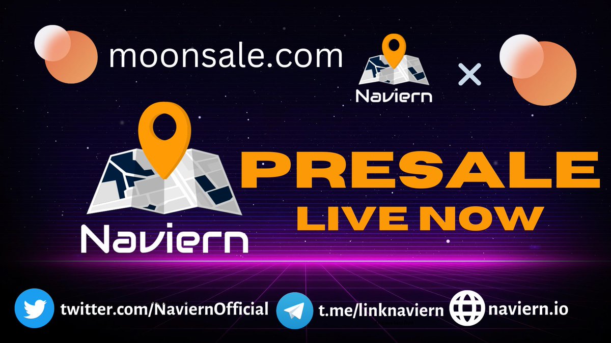 $NVRN presale is LIVE!!!
Grab your tokens now at: app.moonsale.com/?chain_id=56St…

#ICO #IDO #presale #Launchpad