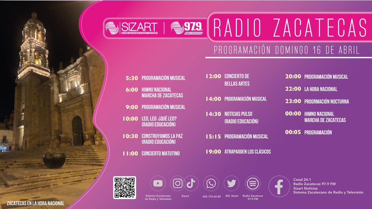 Sistema Zacatecano de Radio y Televisión on Twitter "🔎 ¡Conoce la
