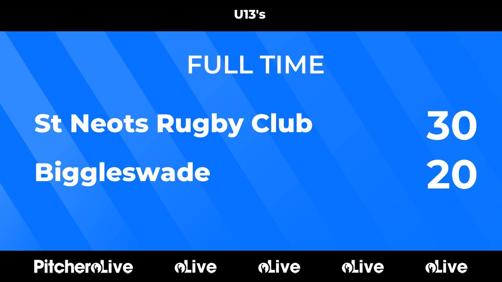 FULL TIME: St Neots Rugby Club 30 - 20 Biggleswade
#STNBIG #Pitchero
stneotsrugbyclub.com/teams/202957/m…