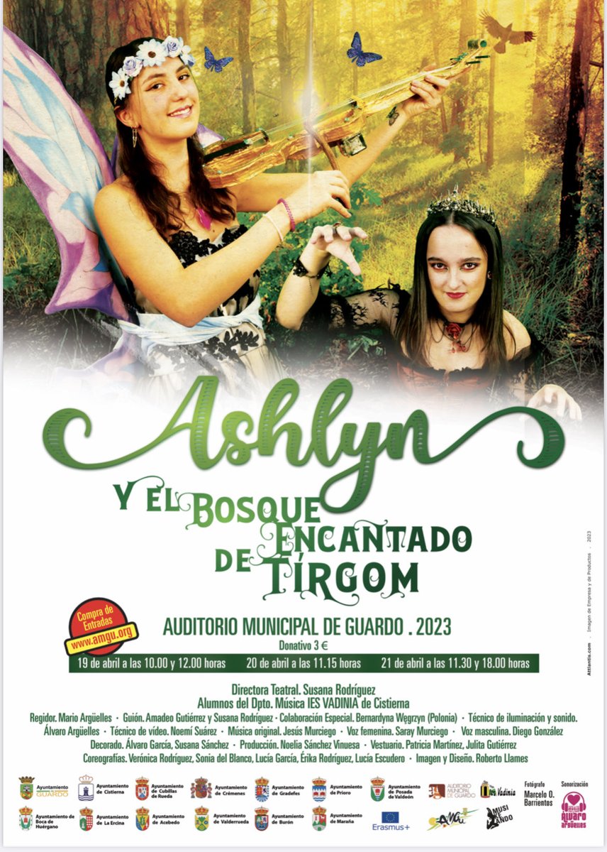 Últimos días para adquirir tus entradas y sumergirte en nuestro mundo mágico de Tírgom . ¡No te lo puedes perder!

amgu.org/cine/