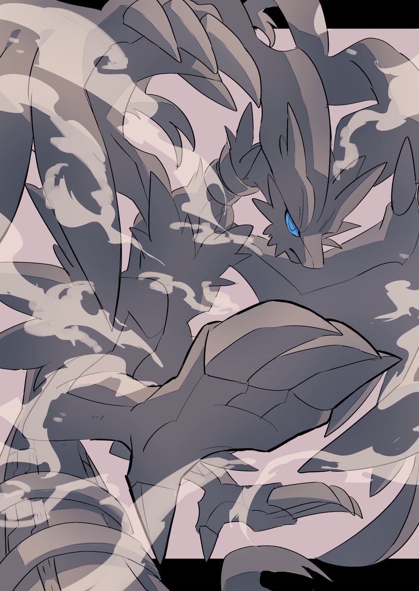 blue eyes no humans dragon solo pokemon (creature) claws wings  illustration images