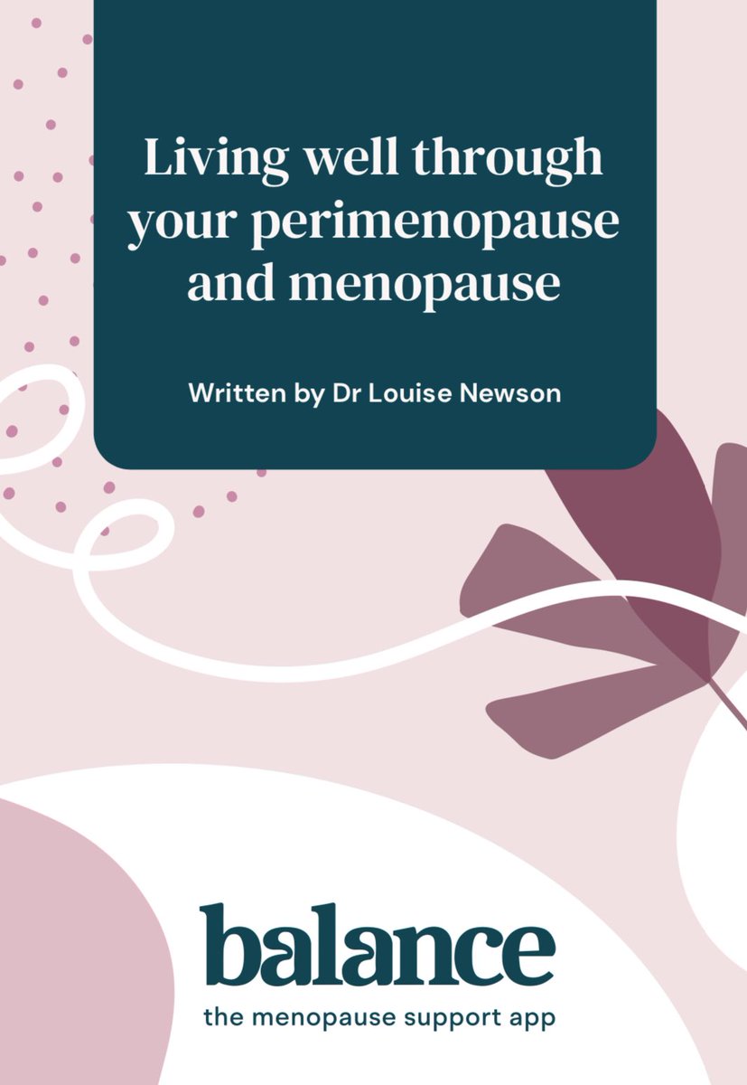 Healthy lifestyles are important whether you take HRT or not. More information here - balance-menopause.com/uploads/2021/1…