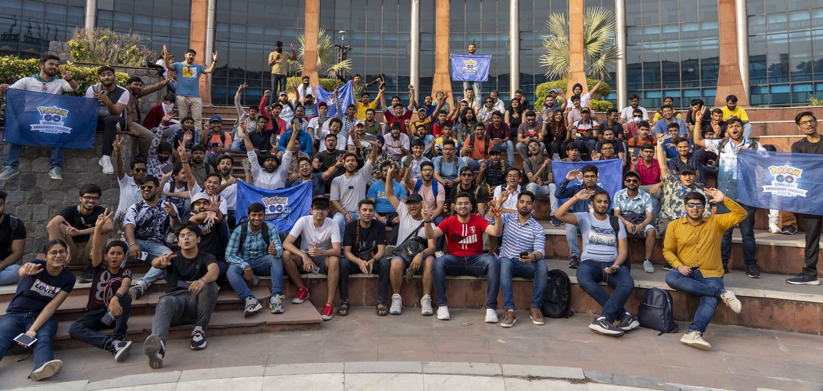 PokemonGo_GGN's tweet photo. Thank you all for joining us on  Togetic Community Day: Walk &amp; Play event! Let's meet up again soon!.
.
.
.
.
.
.
.
#CommunityDay #Ambassadorprogram
@TheSilphRoad @NianticLabs @PokemonGoAppIN
#TogeticCommunityDay https://t.co/3f8mthoWE3