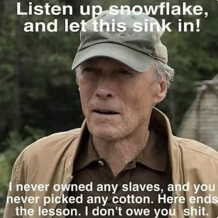 JDunlap1974's tweet photo. #BreakingNews
Retweet if you would never agree to pay Reparations! https://t.co/cYVQuCuVF5