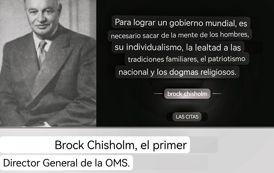 La #OMS LLEVA MÁS DE 70 AÑOS PERSIGUIENDO CREAR UN GOBIERNO MUNDIAL. #NWO #NWOAgenda2030