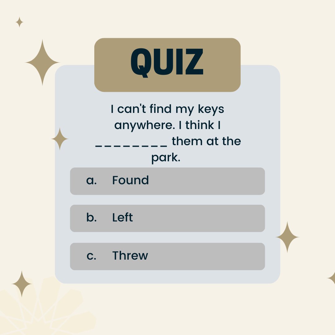 Englishwithmo13's tweet photo. Monday's are always great days to learn English! 😀

What is the answer? 🤔

Let me know in the comments below 👇

#EnglishTeacher #EnglishOnline #LearnEnglish #English https://t.co/NaU3dOlFoq