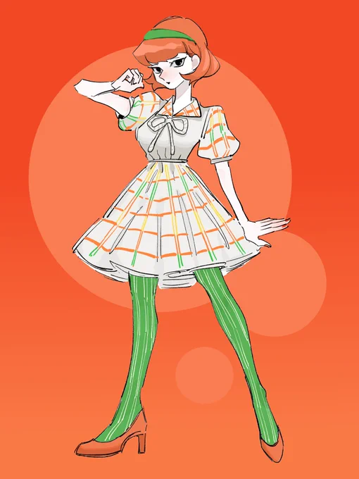 オレンジレトロちゃん 