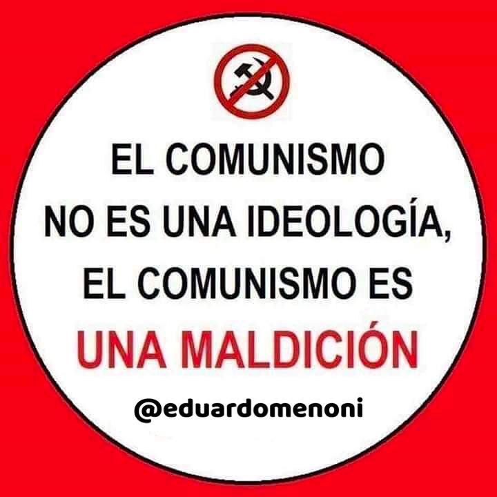 eduardomenoni's tweet photo. ¿Apoyas la idea de que se prohíba el comunismo en América como sucede en Polonia, Hungría y Taiwán, para evitar que esa peste política siga destruyendo nuestra región? https://t.co/aUCGuO3IUV