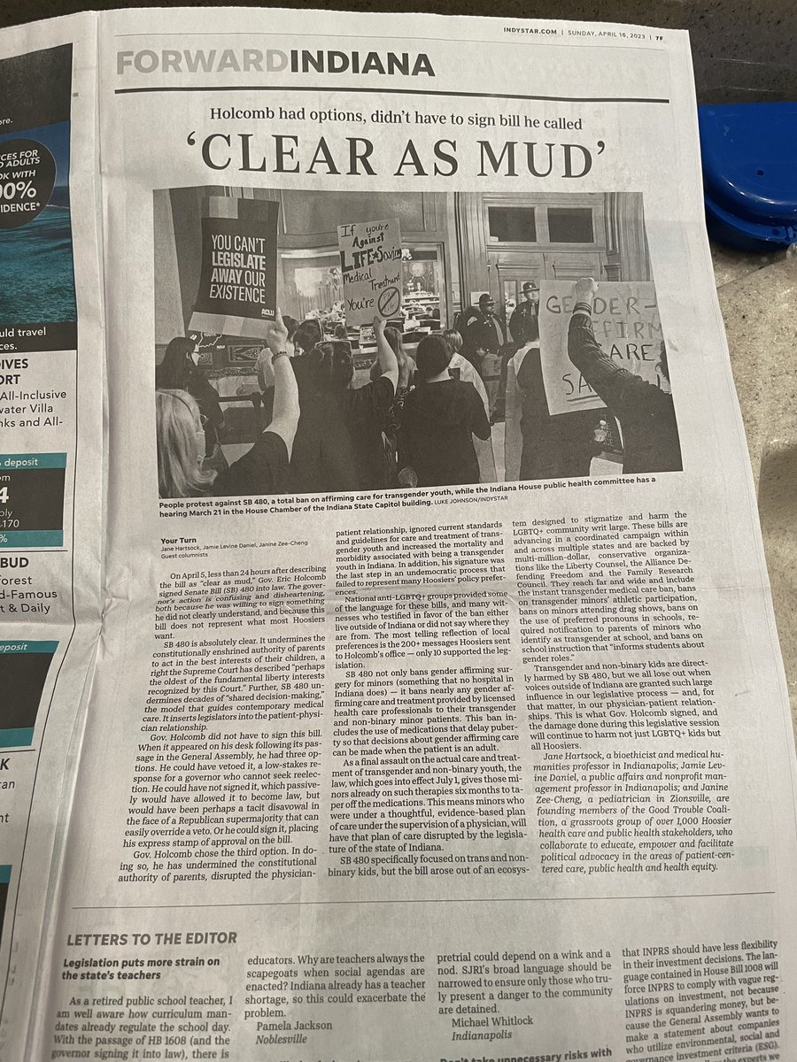 Whoa this op ed in huge print in today’s <a href="/indystar/">IndyStar</a>