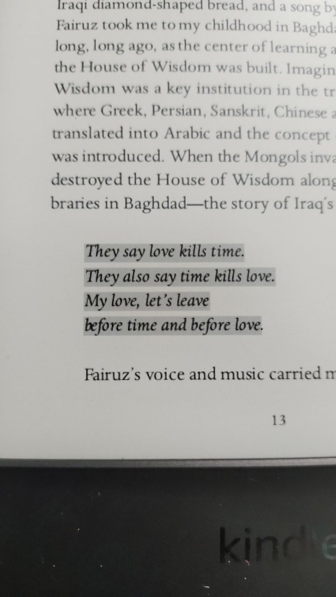 Loving this so far... #LittleBaghdad @weamnamou