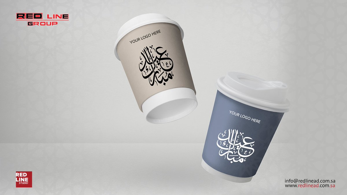 RedLineGroup_SA's tweet photo. مجموعة الخط الأحمر تهنئكم بحلول عيد الفطر المبارك وتقدم لكم مجموعة من الخدمات الإعلانية والهدايا الدعائية. أعاده الله علينا وعليكم بالخير واليمن والبركات

Email: info@redlinead.com.sa 
Mobile: +966 138333459
 #eidmubarak #Eid #saudiarabia #events #saudi #gifts #السعودية #عيدالفطر https://t.co/dYuqz1jOiF