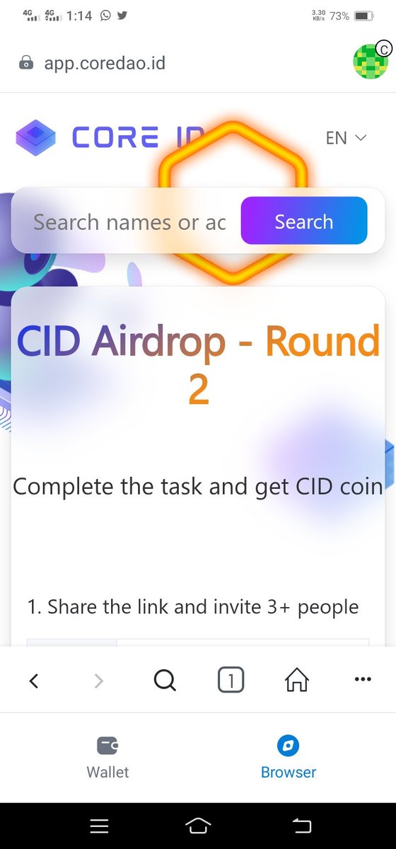 Phredfulwize's tweet image. $CID ROUND 2 AIRDROP IS ONGOING 💥

JOIN NOW ⬇️
app.coredao.id/free/0x26E16d8… 

#COREID #AIRDROP ON #CORECHAIN @CoreDaoID