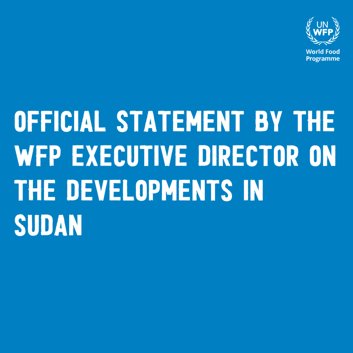 WFP Sudan tweet media