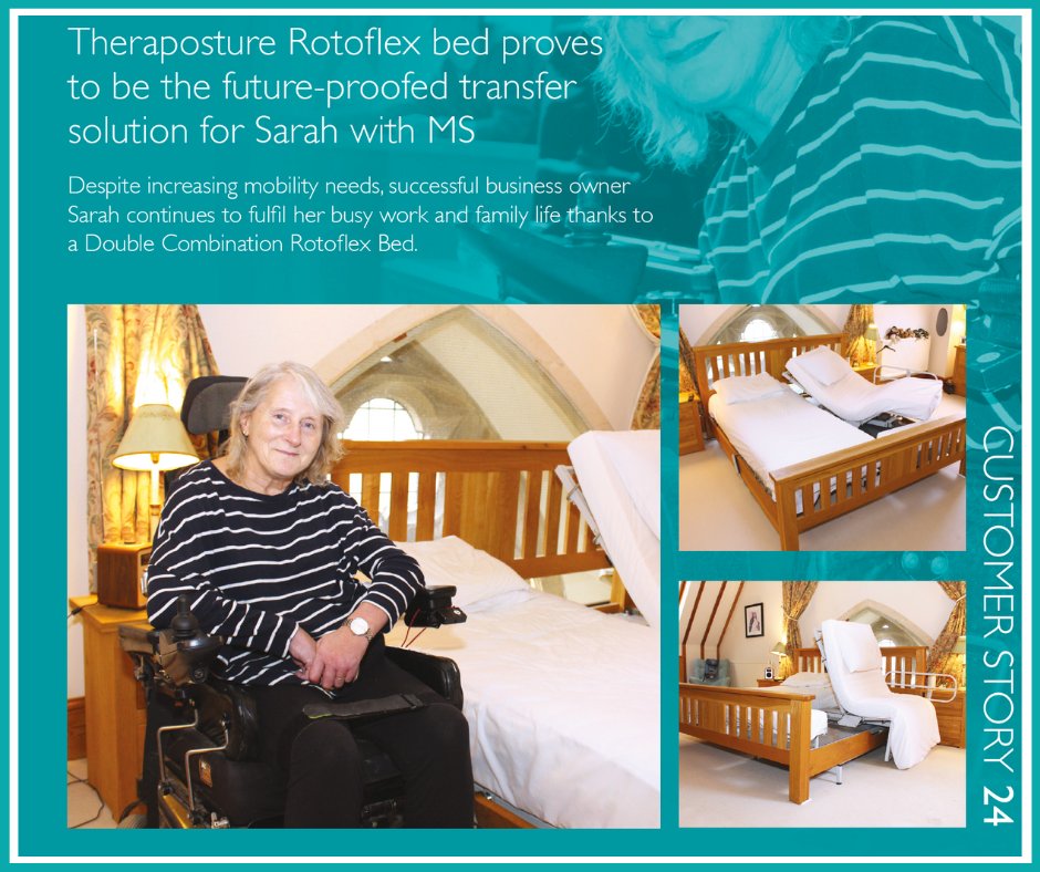 Theraposture's tweet photo. If you would like to find out more about how our range of adjustable beds and care cots can help maintain independence and deliver reassurance please take a look at our customer case studies 👉 https://t.co/5uzFlxToMo
#CareCots #AdjustableBeds #RotatingBeds #LegLifter https://t.co/1MlNrfz7No