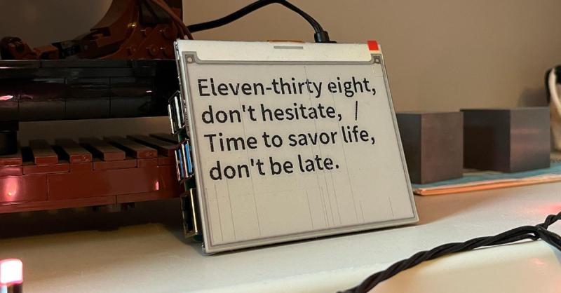 A designer Matt Webb created an AI-based clock that uses ChatGPT to generate poems has gone viral. The man shared how he made the device and how he loves its “enthusiastic vibe”.
#ChatGPT #MattWebb #Poems #AI #Technology