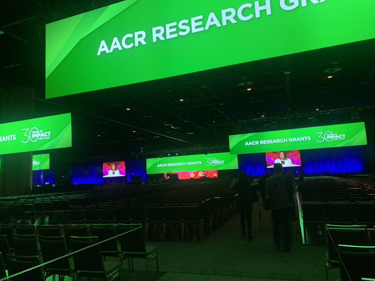 Excited about day 1 of the AACR Congress 2023 with Dr Camille Duran, Dimitra Anastasiadou, @JakebP10 ! So many excellent talks that it’s hard to decide to which one to go to 😊 @AACR2023 @AACRFoundation