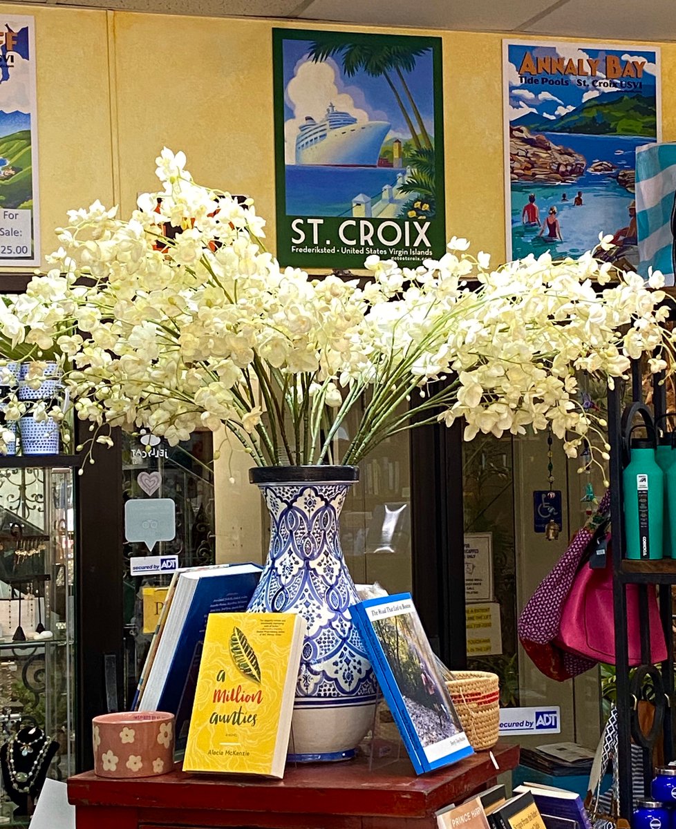 We so appreciated the welcome @ Undercover Books, St. Croix - &amp; meeting all the wonderful people at the Virgin Islands Literary Festival &amp; Book Fair. 

#books #bookshops #Caribbean #writing #reading <a href="/TheCaribbeanWri/">The Caribbean Writer</a>