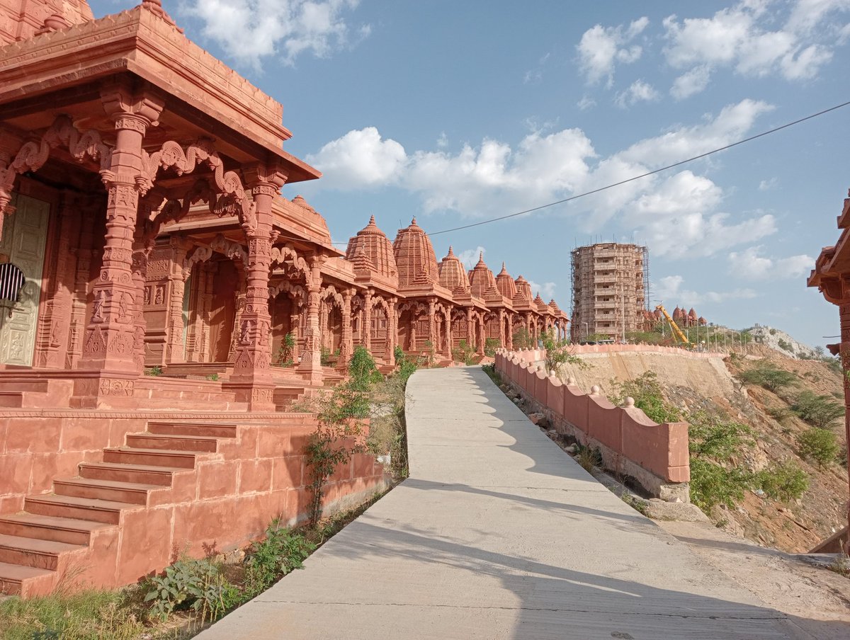 Amazing Jain temple complex coming up near Ajmer