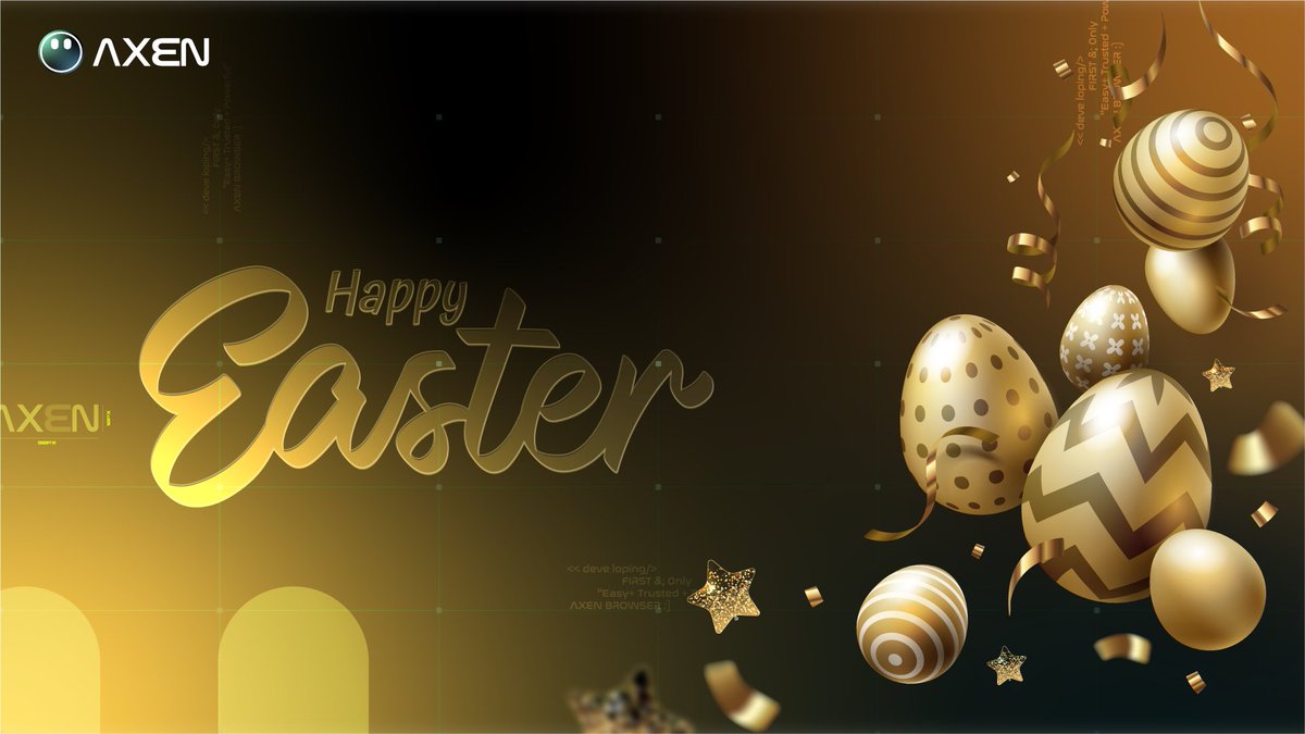 Happy Easter, axens!
