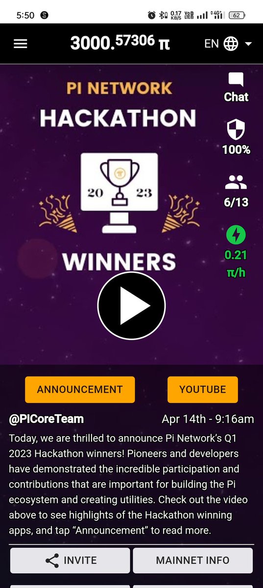 Today my 3000 pi complete