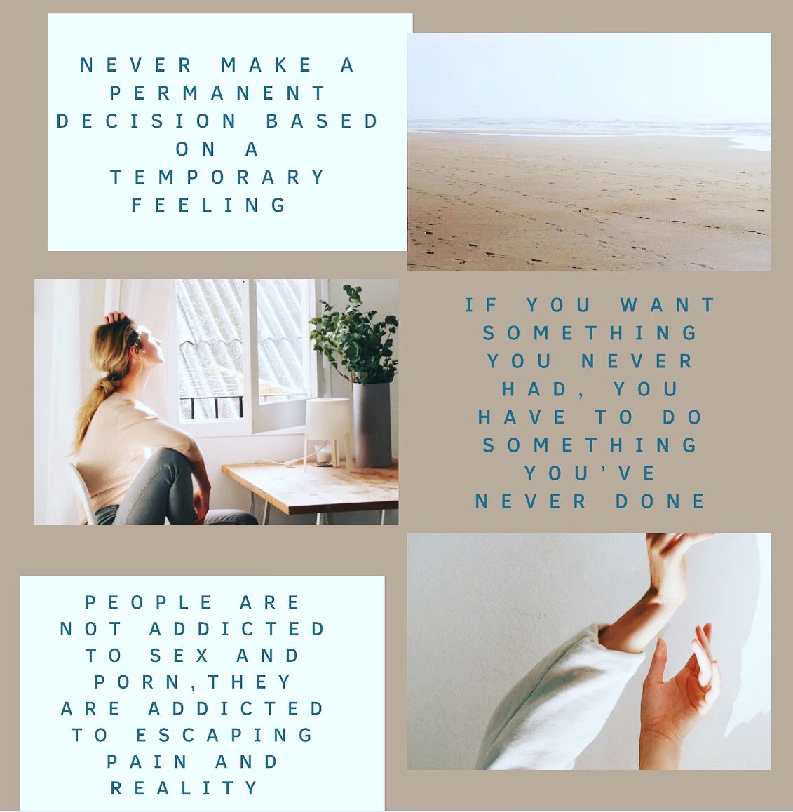 safeplace2share's tweet photo. What are you escaping? Stop the cycle, be present, work on the pain and start living a life better than you have ever known. You are so worth it!

#recovery  #recoveryispossible #pornaddiction #pornaddict #betrayal #betrayaltrauma #innerchild #goingdeeper https://t.co/dvmZW1lazT