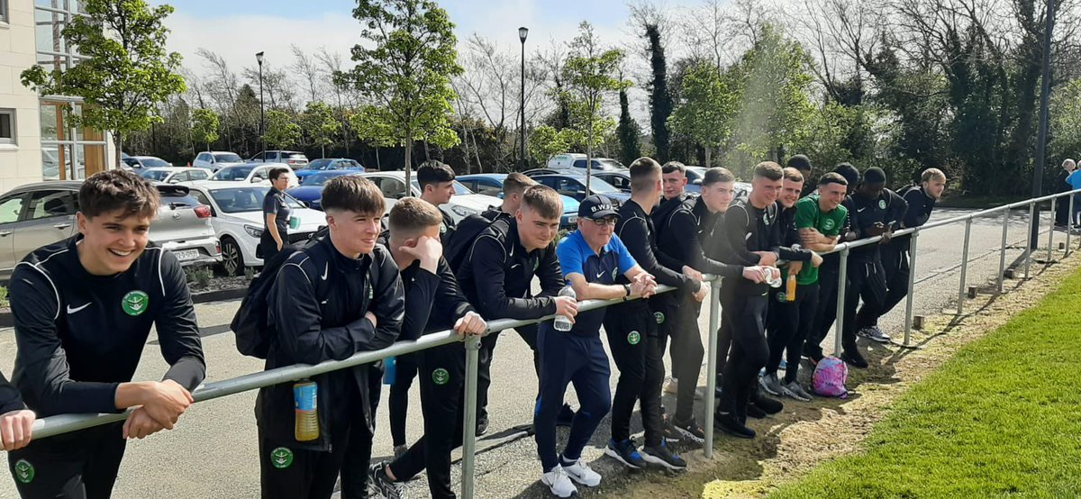 BrayWdrsAcademy's tweet photo. The U19s have arrived in Ferrycarrig Park.

#Seagulls 🟢⚪️ https://t.co/Cn0SuLVu9e