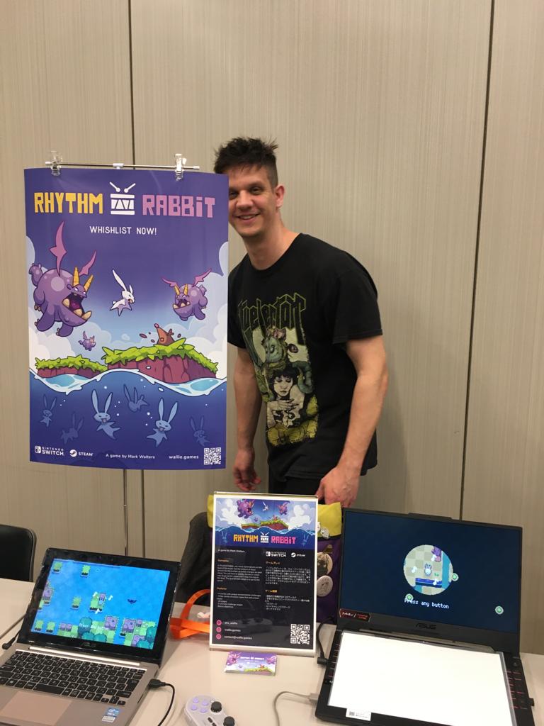 Just did my first indie games event @TokyoSandbox . Thanks to everyone that came to my booth and tried out my game! 🙏

私のブースに来てくれた人、ありがとう御座いました！

#TSB2023 #TokyoSANDBOX2023 #indiedev #ゲーム開発